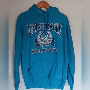 Vintage Y2k University Sorbonne Paris France Hoodie
